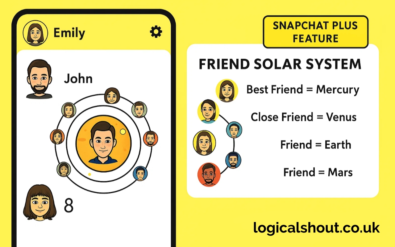 Friend Solar System: A Feature Found Only in Plus