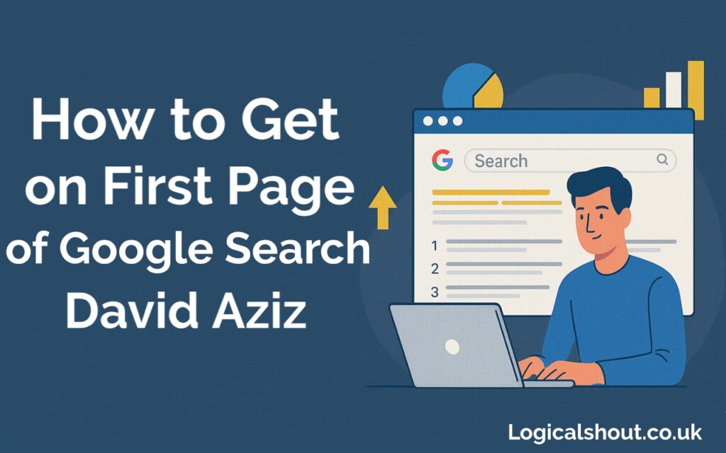 How to Get on First Page of Google Search David Aziz